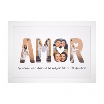 Lámina + Marco personalizado 14621 - Imagen 1